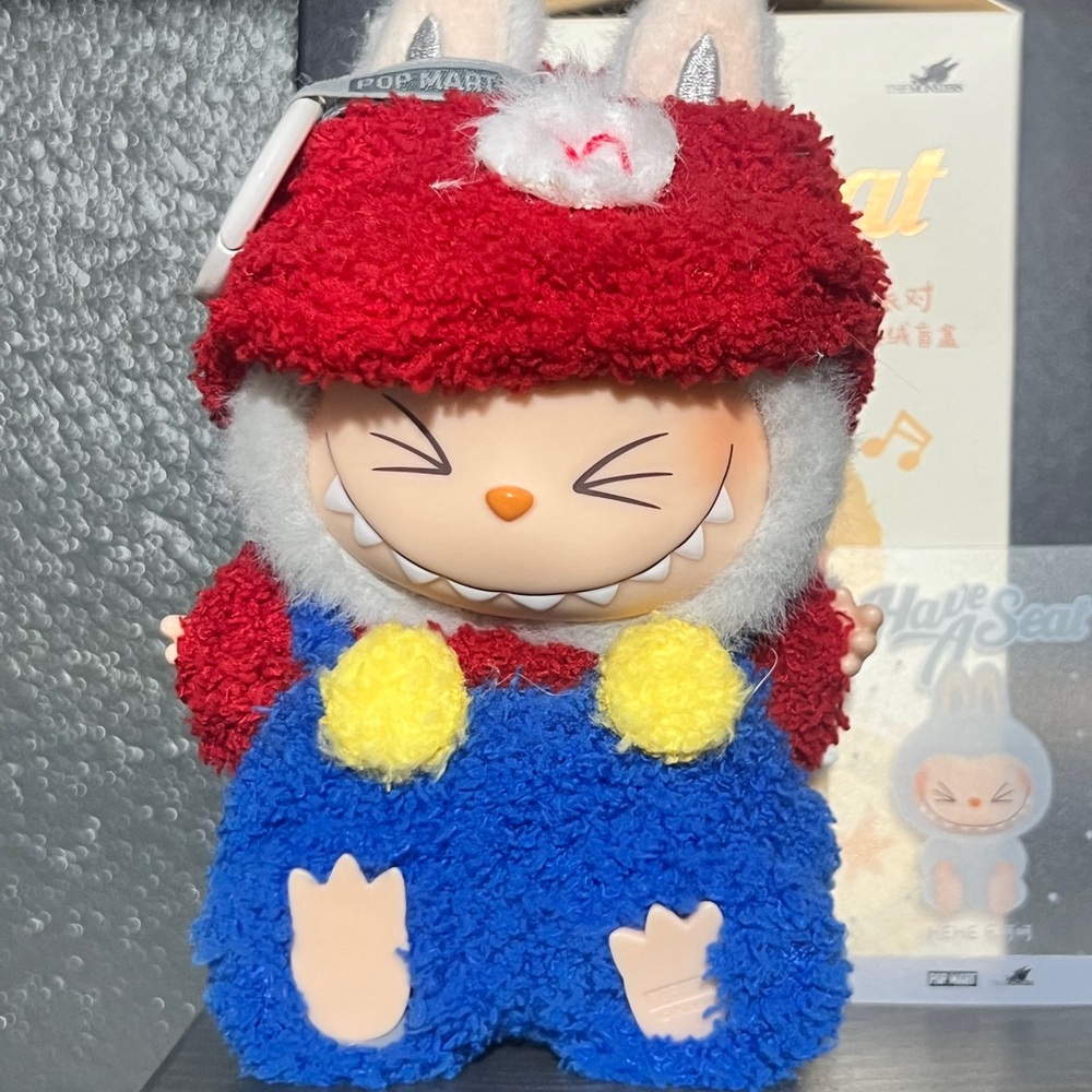 Labubu HEHE Authentic with Box, Card, and Fashion Outfit - Picture 2 of 6